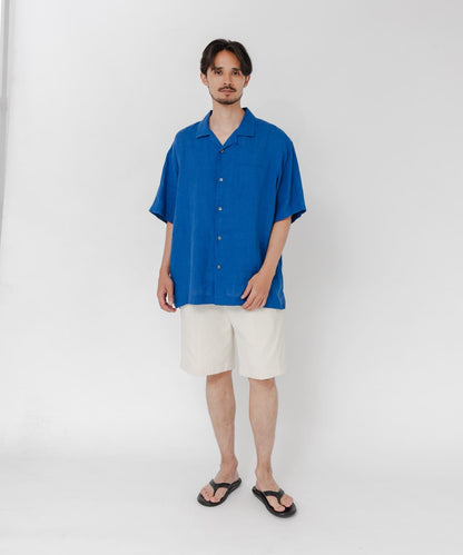 聯名 BROOKS BROTHERS×URBAN RESEARCH LINEN CAMP SHIRTS SHORT-SLEEVE 襯衫