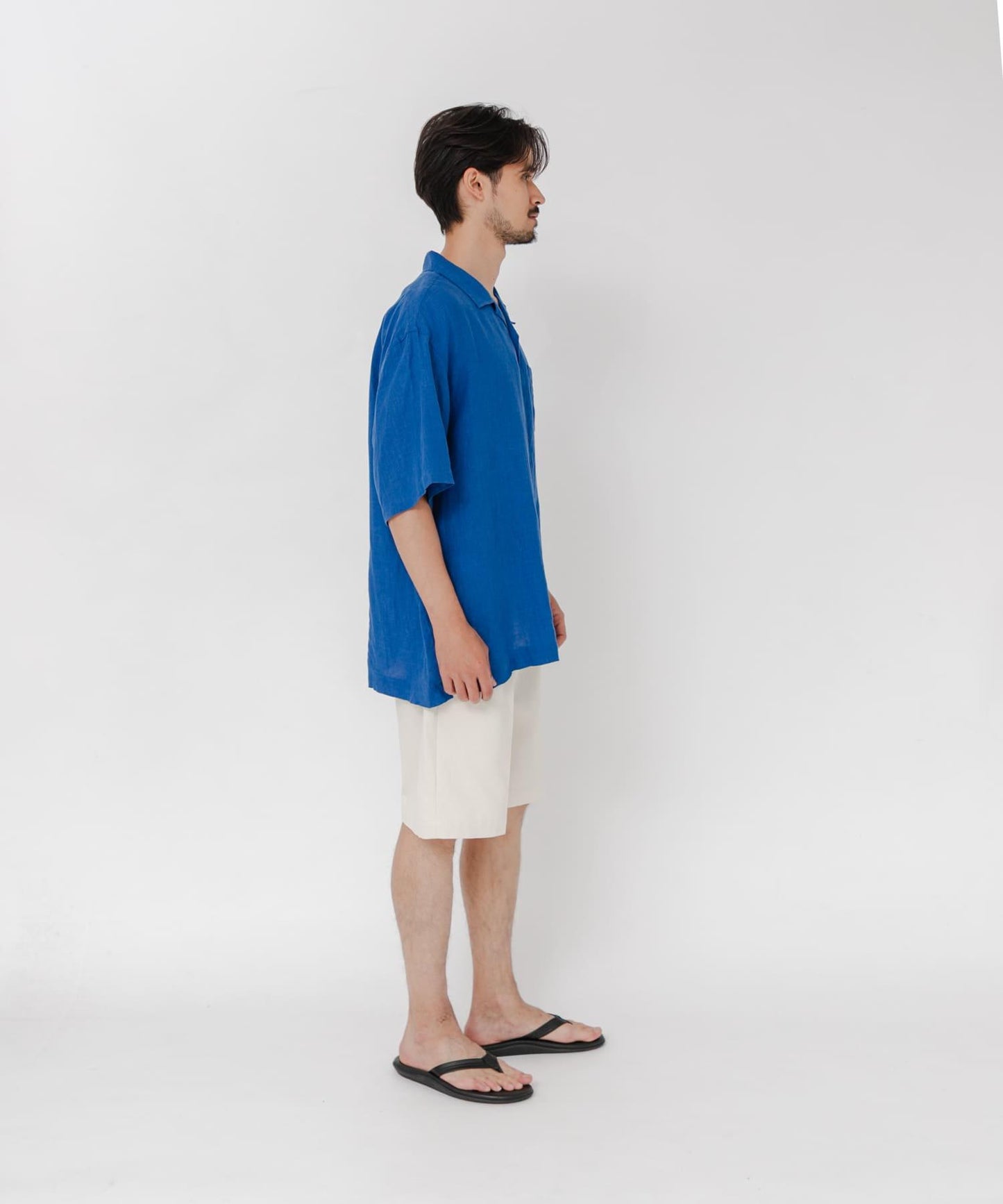 聯名 BROOKS BROTHERS×URBAN RESEARCH LINEN CAMP SHIRTS SHORT-SLEEVE 襯衫