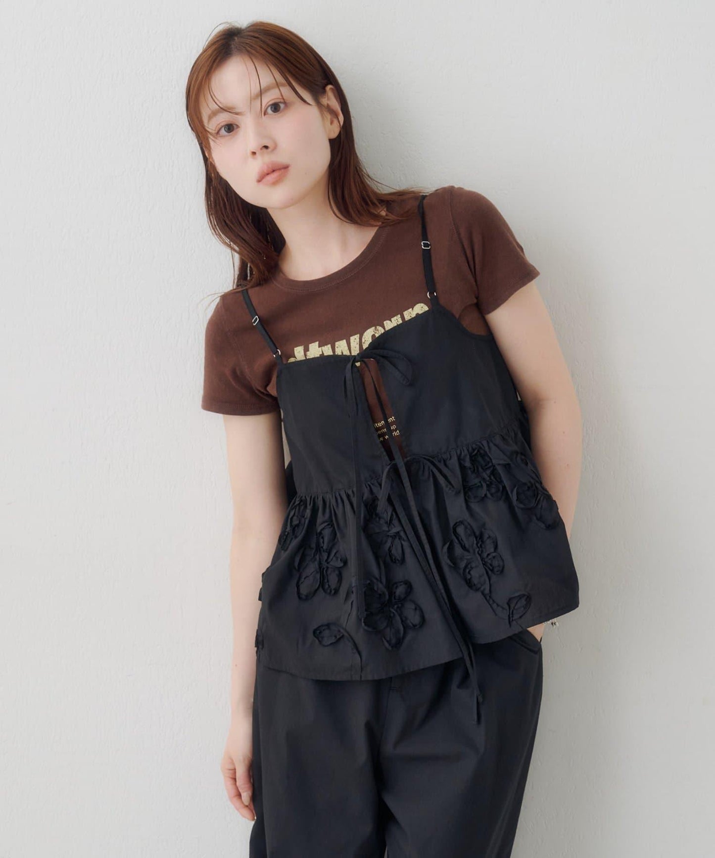 SETUP 刺繡車線 背心上衣