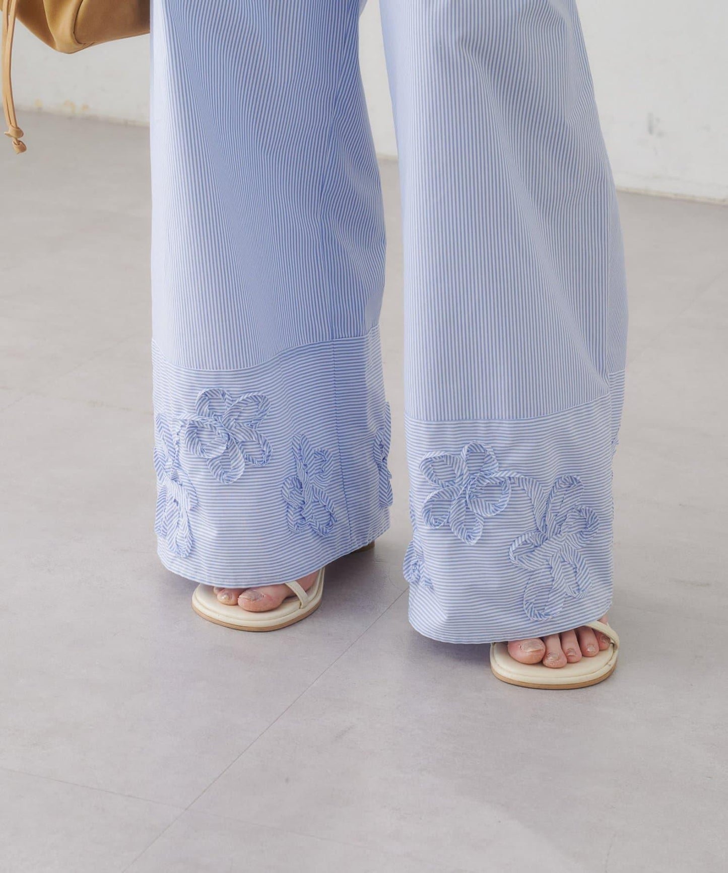 SETUP 走線刺繡 褲子