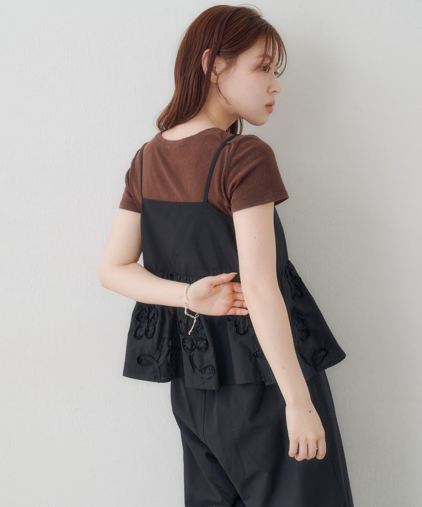 SETUP 刺繡車線 背心上衣