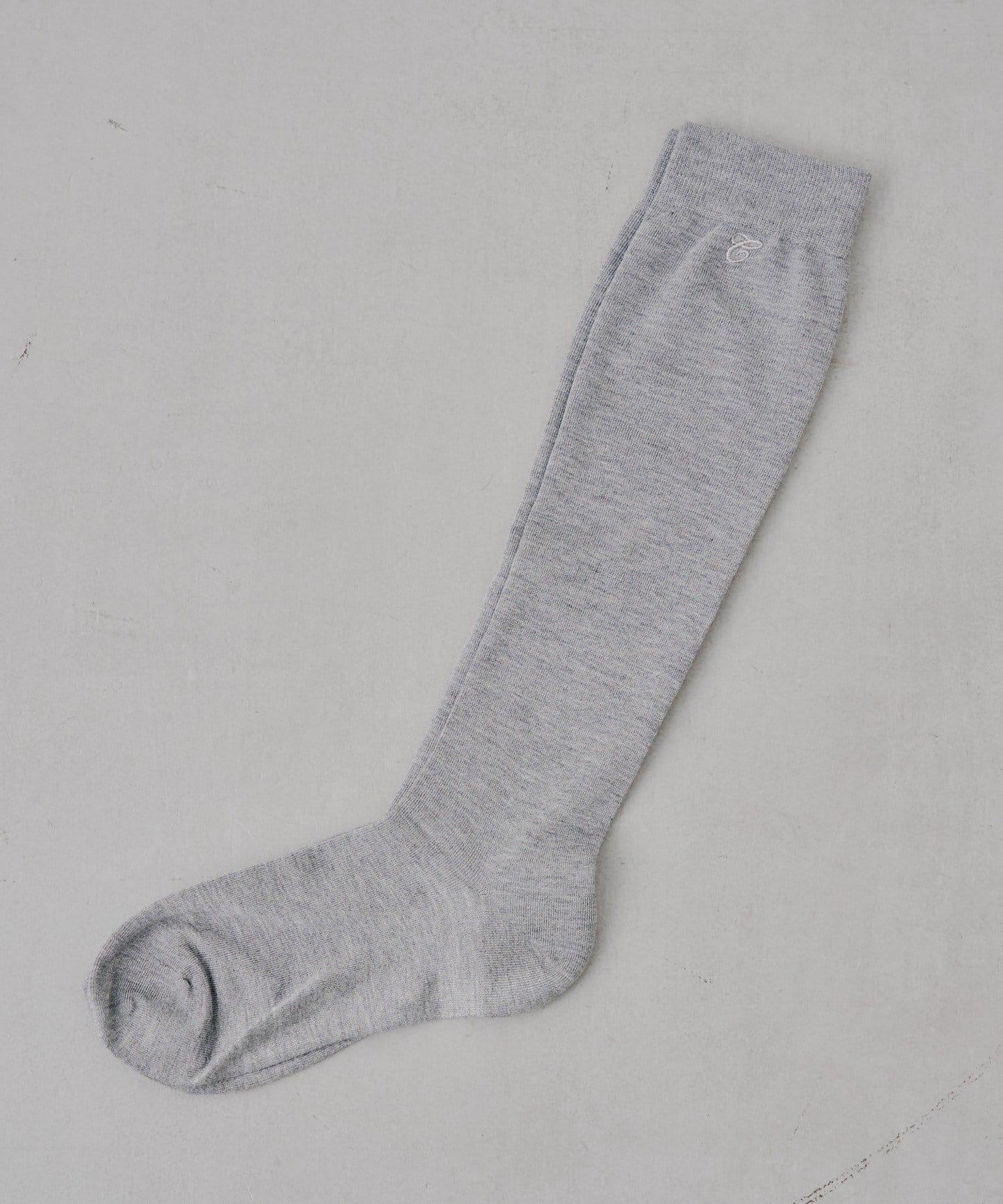 Chico 刺繡透紗高筒襪