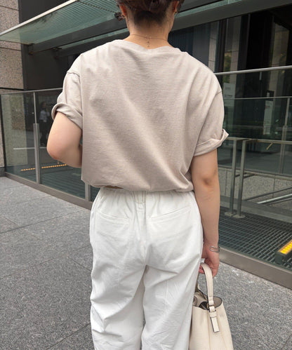 透視拼接設計上衣