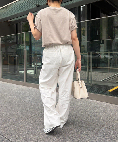 透視拼接設計上衣