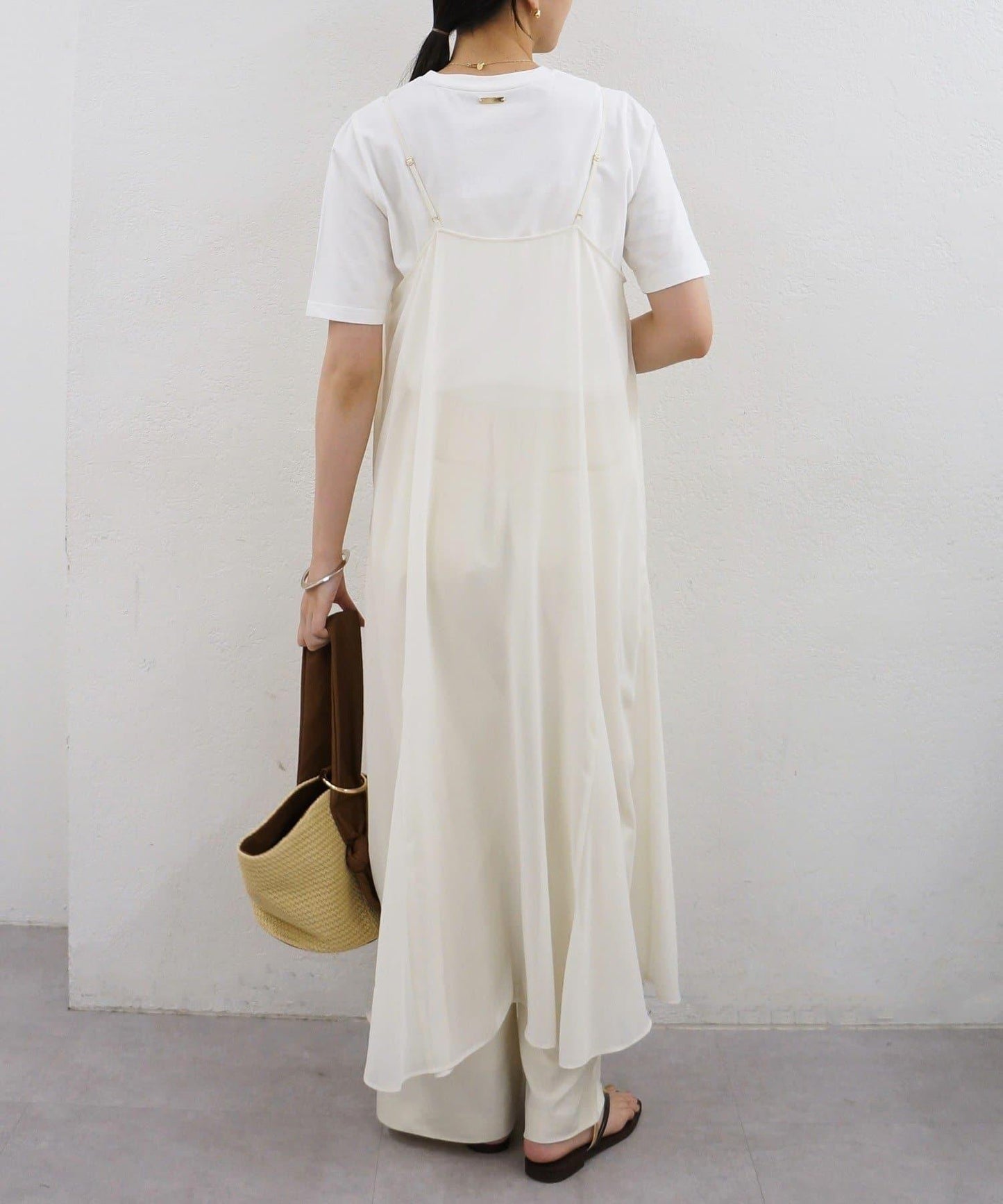 Loungedress 透視吊帶連衣裙
