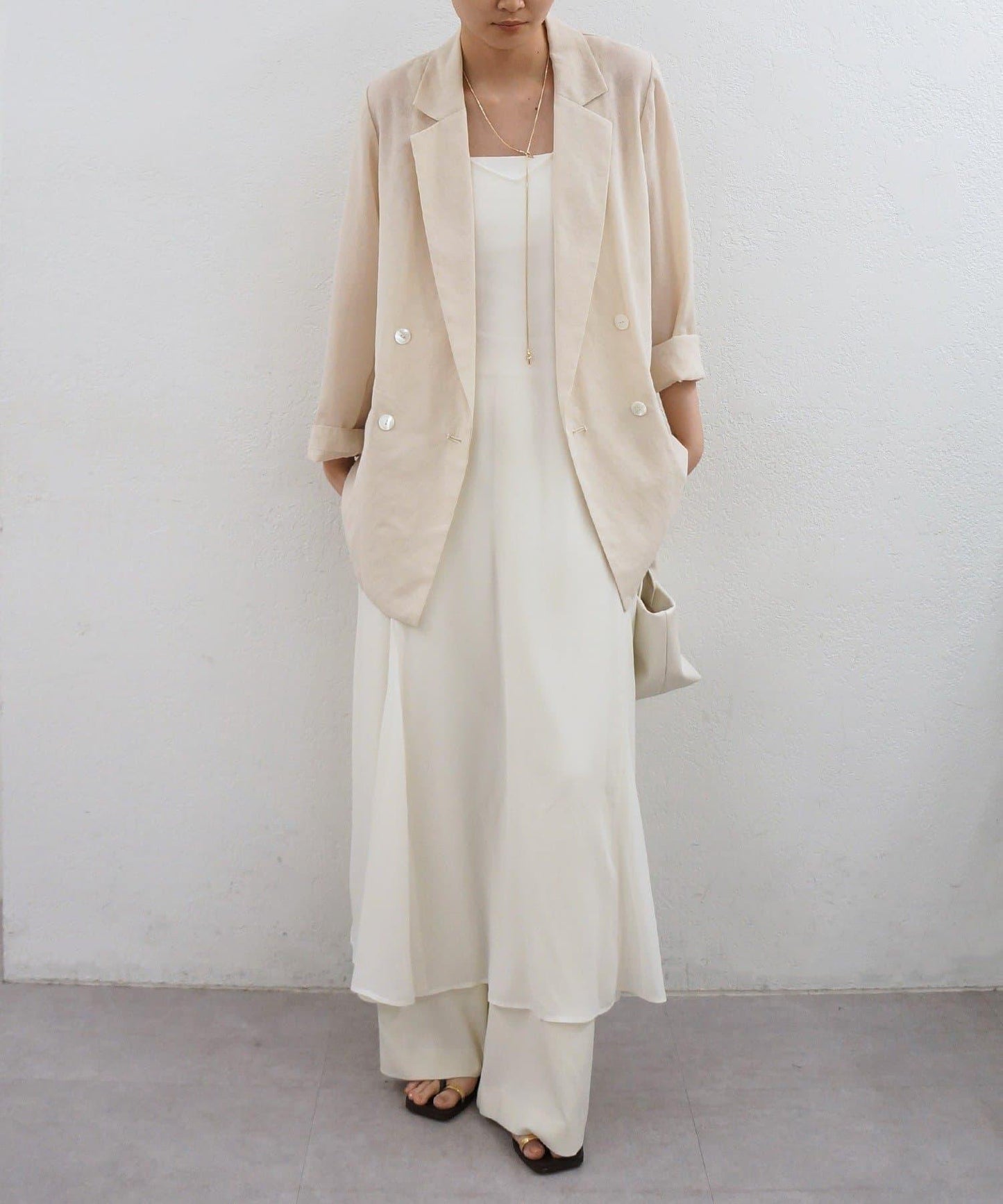 Loungedress 透視吊帶連衣裙
