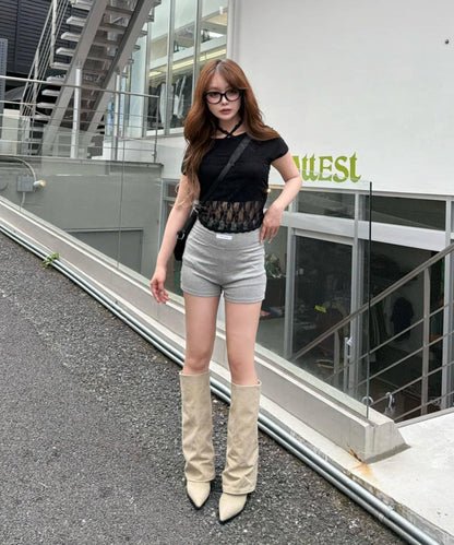 RAY CASSIN 襯裙式超短褲
