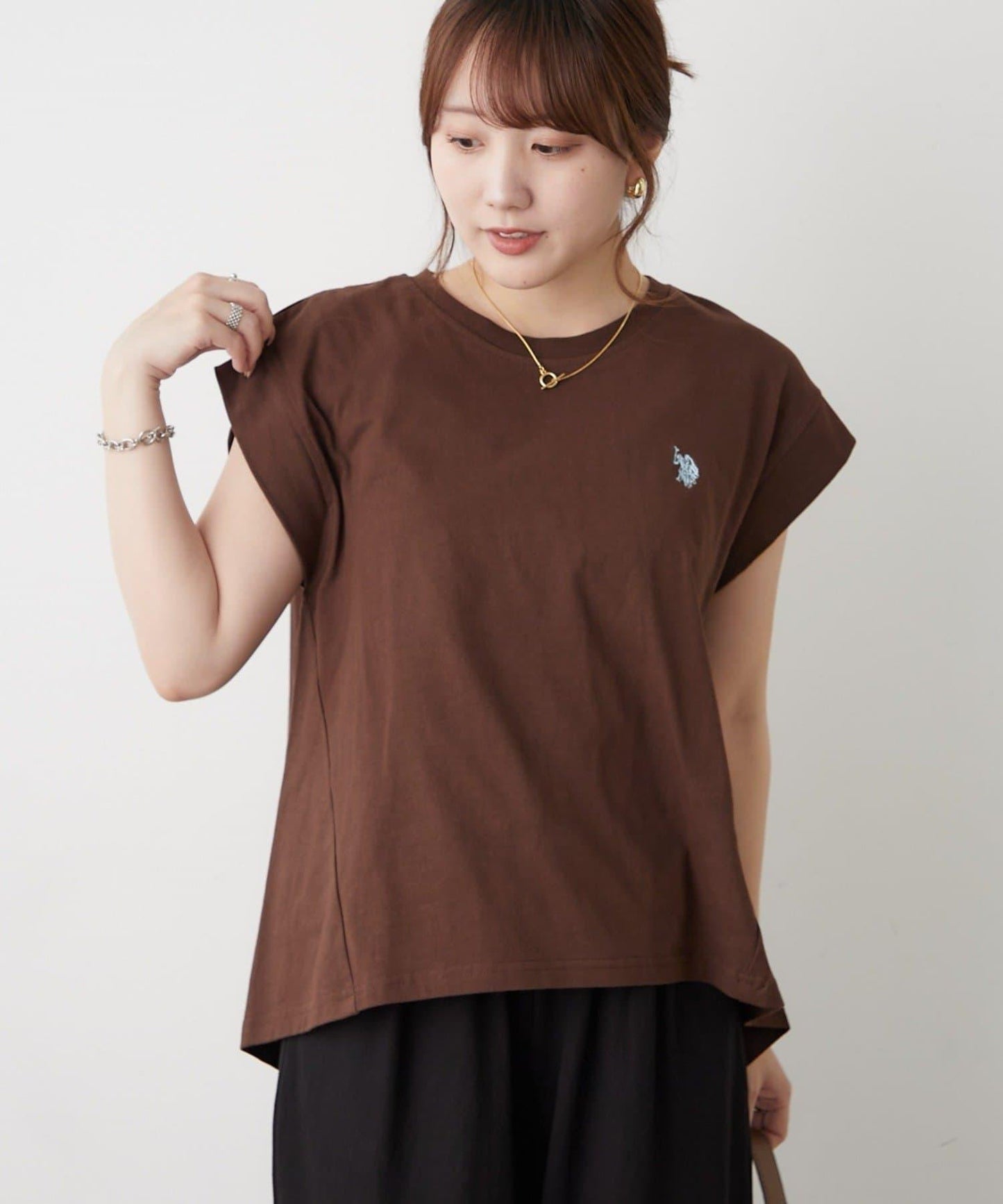 U.S. POLO ASSN. 冷感法式袖T恤