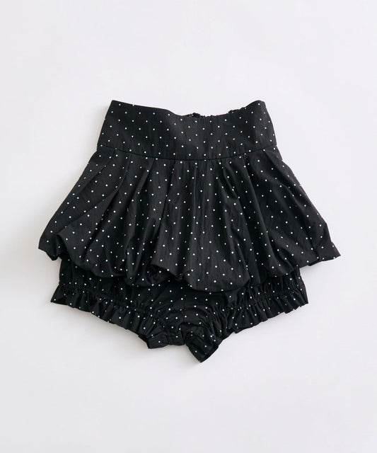 波點 氣球廓形 miko dot balloon skirt pants 裙褲