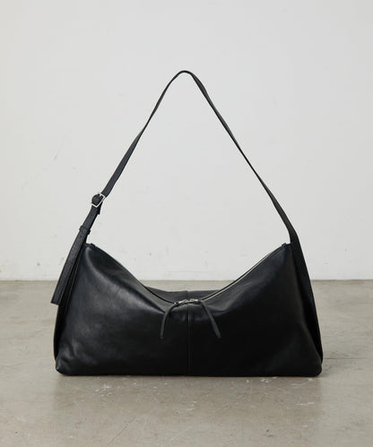Pull-up Leather 大號扁平設計 本革 扁平包