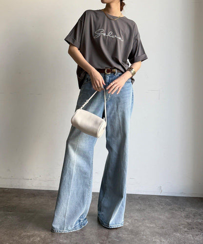 繩線刺繡Logo TEE