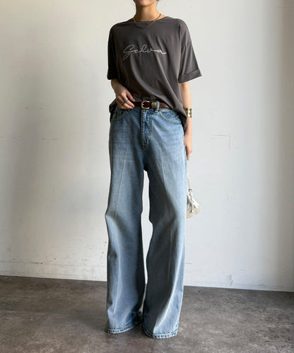 繩線刺繡Logo TEE
