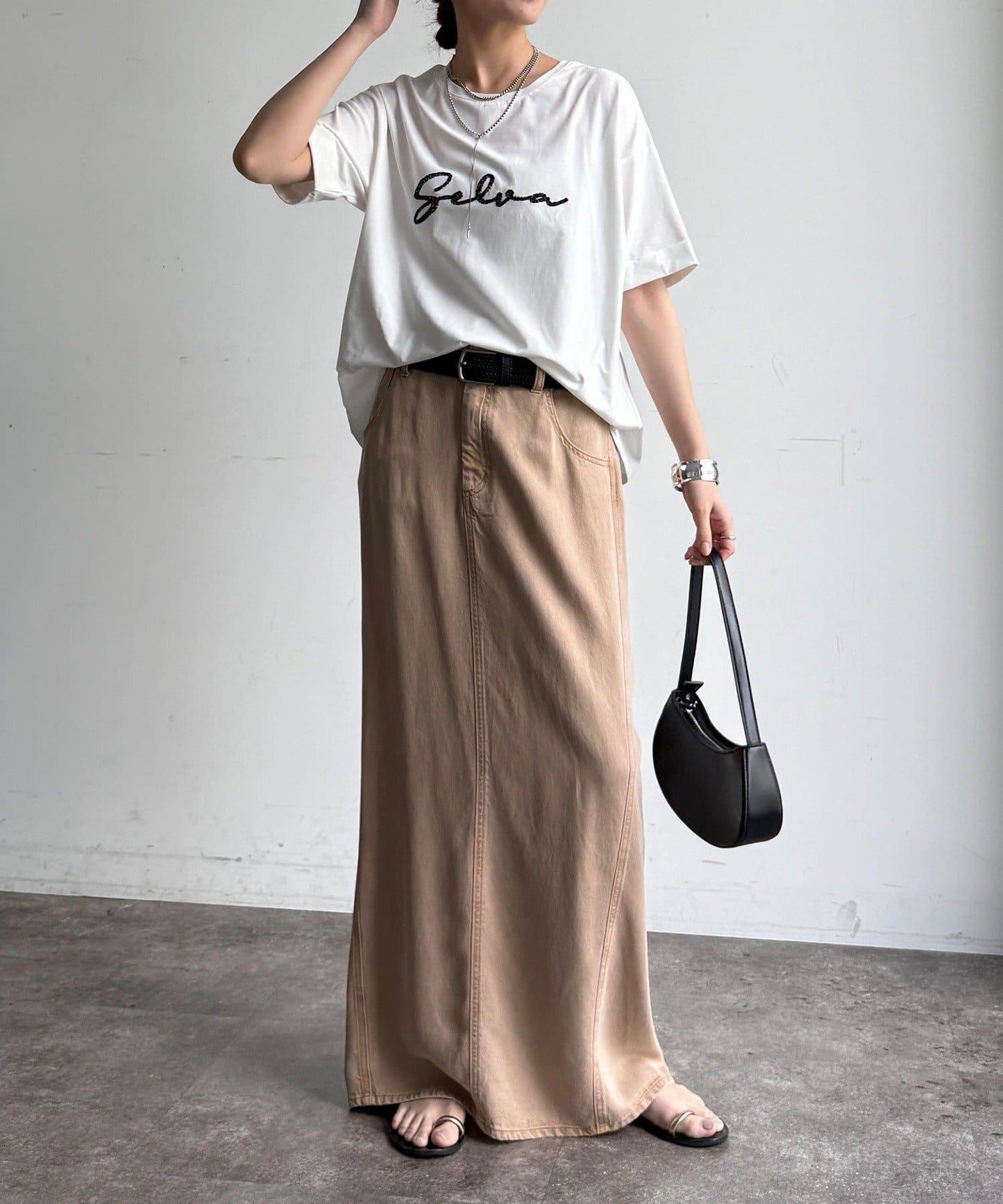 繩線刺繡Logo TEE