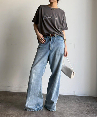 繩線刺繡Logo TEE