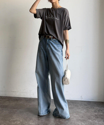 繩線刺繡Logo TEE