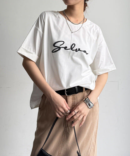 繩線刺繡Logo TEE