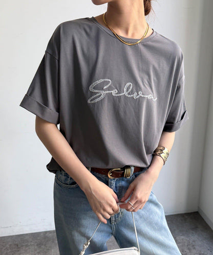 繩線刺繡Logo TEE