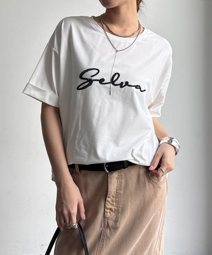 繩線刺繡Logo TEE