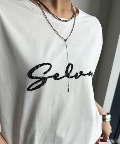 繩線刺繡Logo TEE