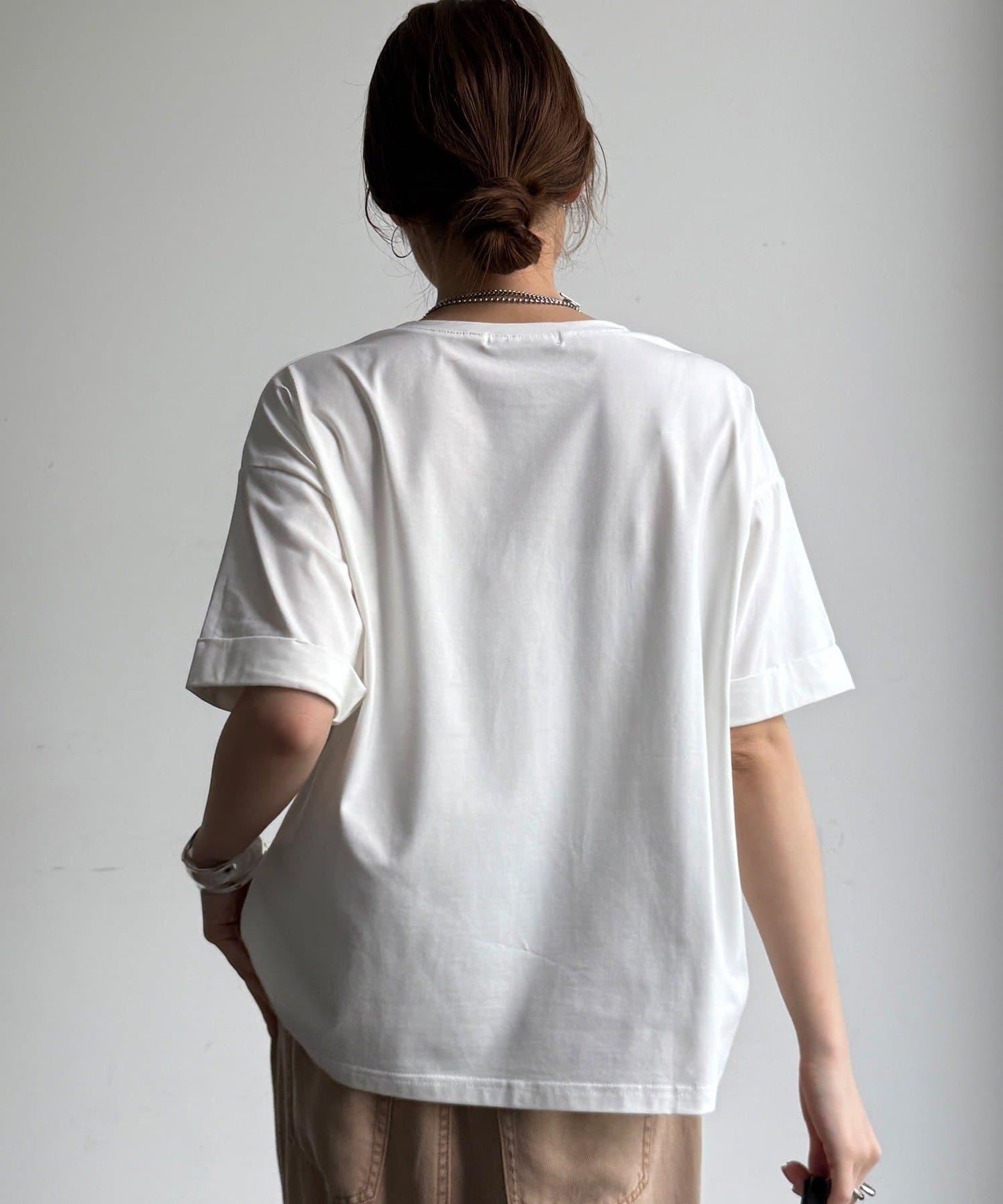 繩線刺繡Logo TEE