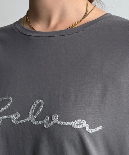 繩線刺繡Logo TEE