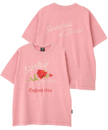 《直営店限定》 FADE T-SHIRT SWEETEST OF TEXAS 印花T恤