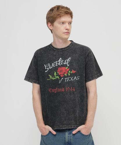 《直営店限定》 FADE T-SHIRT SWEETEST OF TEXAS 印花T恤