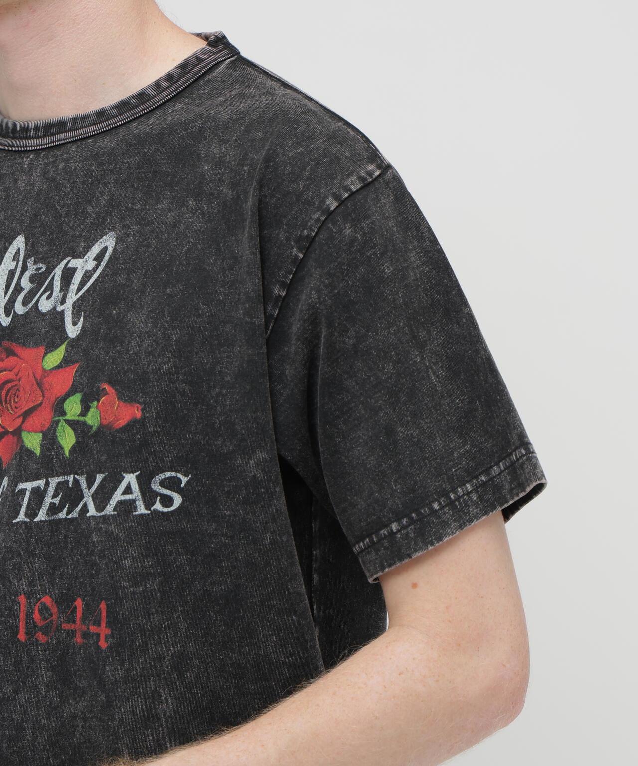 《直営店限定》 FADE T-SHIRT SWEETEST OF TEXAS 印花T恤