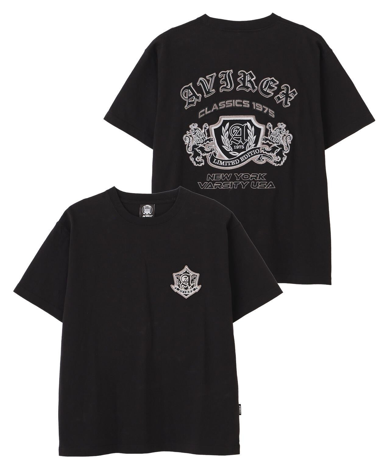 VARSITY T-SHIRT "SELECTED AUTHORITY" T恤