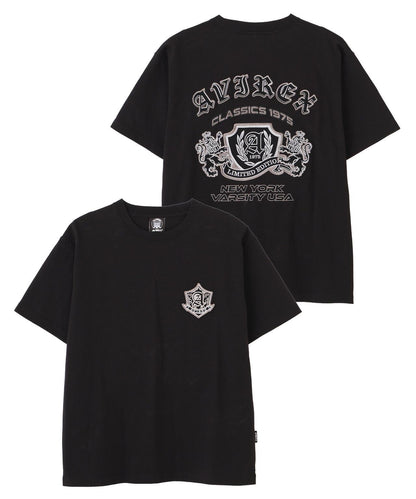 VARSITY T-SHIRT "SELECTED AUTHORITY" T恤