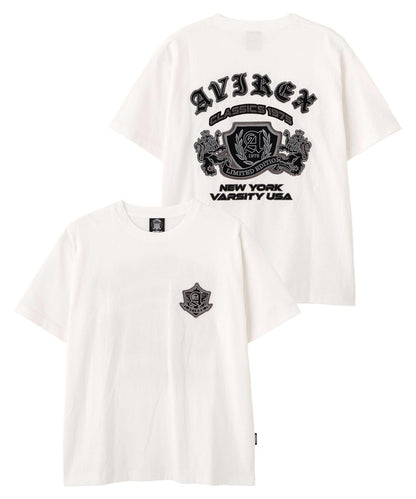 VARSITY T-SHIRT "SELECTED AUTHORITY" T恤
