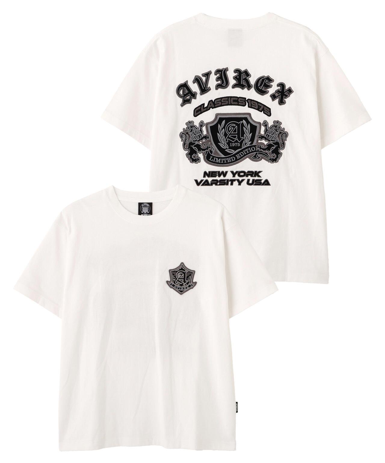 VARSITY T-SHIRT "SELECTED AUTHORITY" T恤