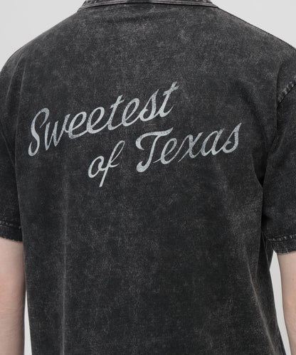 《直営店限定》 FADE T-SHIRT SWEETEST OF TEXAS 印花T恤