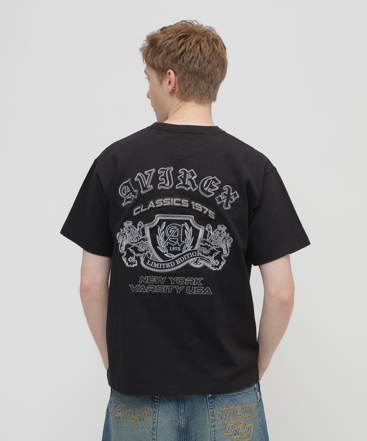 VARSITY T-SHIRT "SELECTED AUTHORITY" T恤