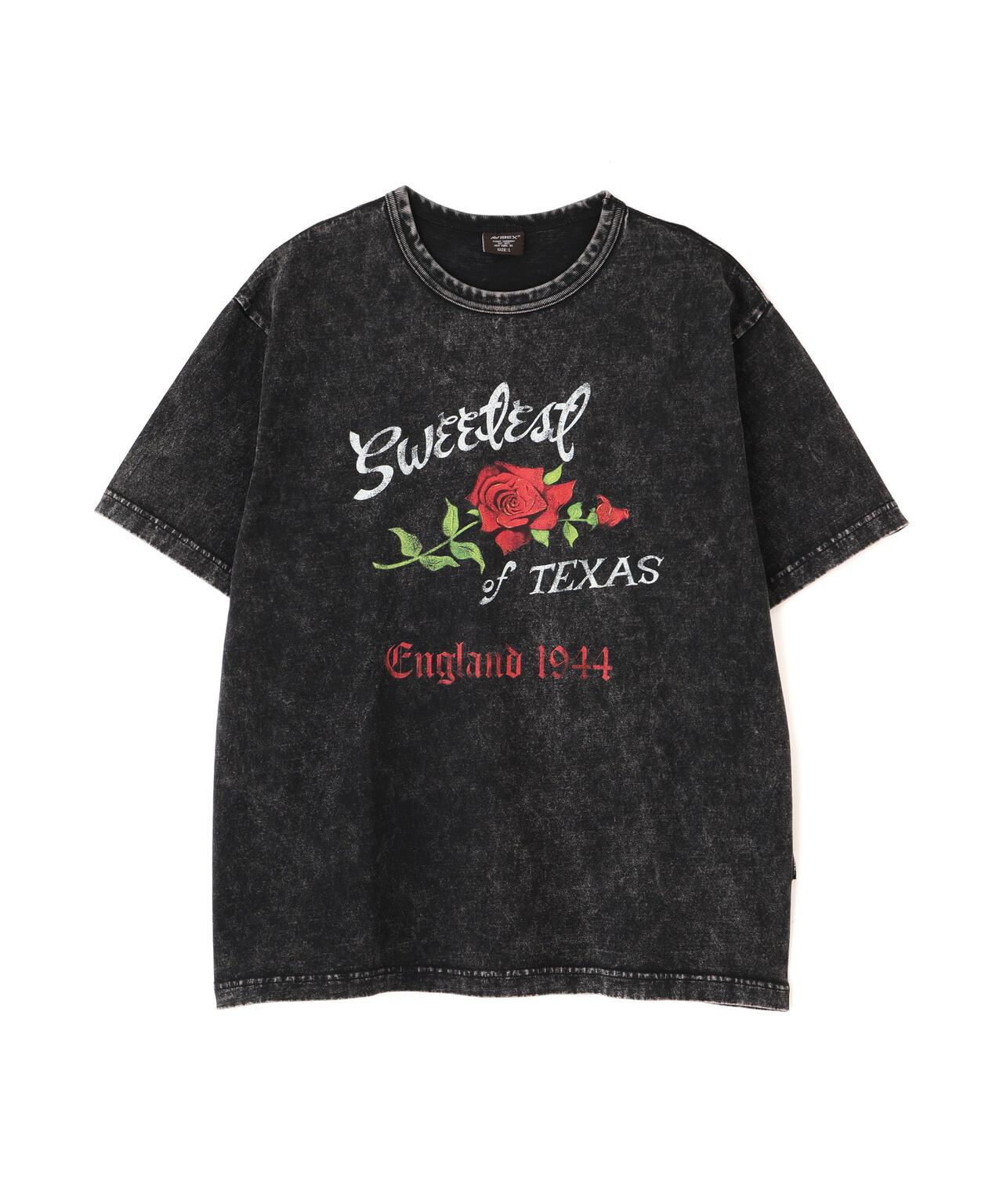 《直営店限定》 FADE T-SHIRT SWEETEST OF TEXAS 印花T恤