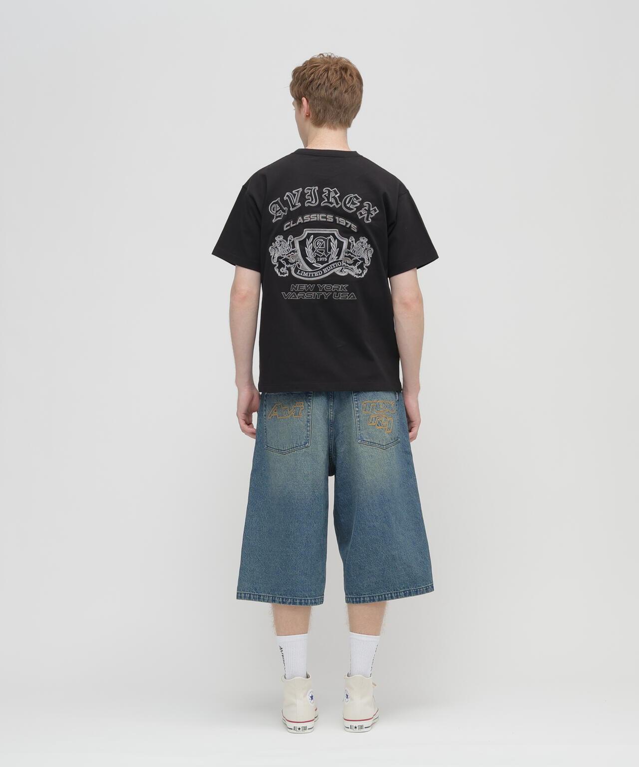 VARSITY T-SHIRT "SELECTED AUTHORITY" T恤