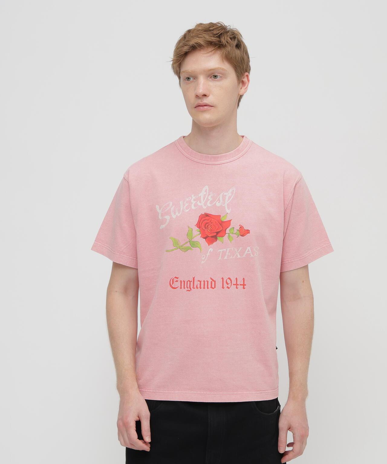 《直営店限定》 FADE T-SHIRT SWEETEST OF TEXAS 印花T恤
