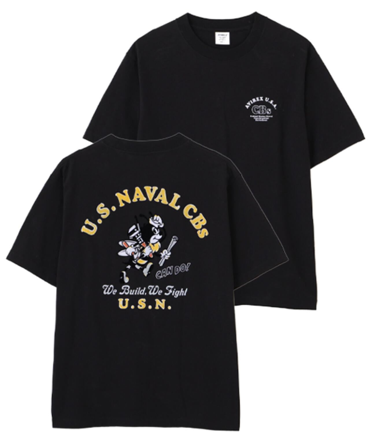 U.S. NAVAL CBs FLOCKY T恤