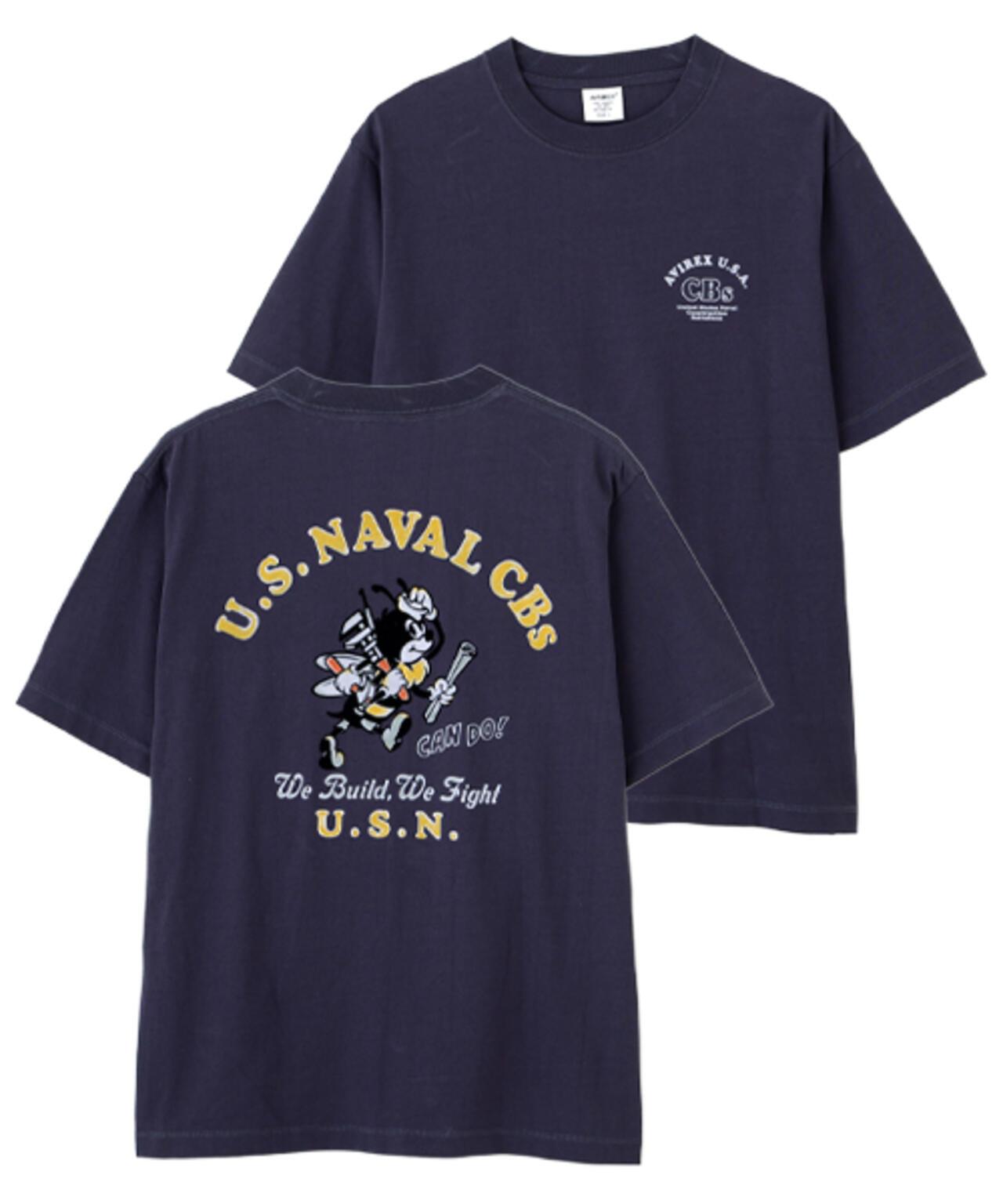 U.S. NAVAL CBs FLOCKY T恤