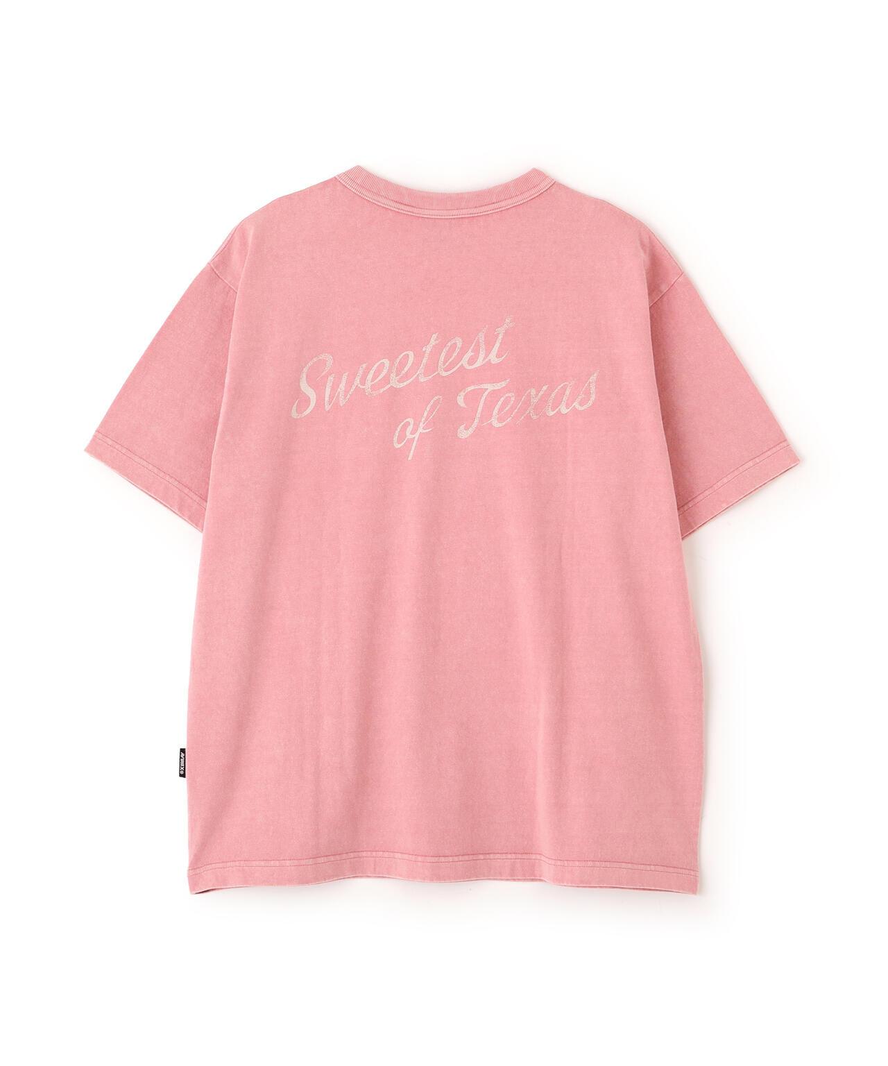 《直営店限定》 FADE T-SHIRT SWEETEST OF TEXAS 印花T恤