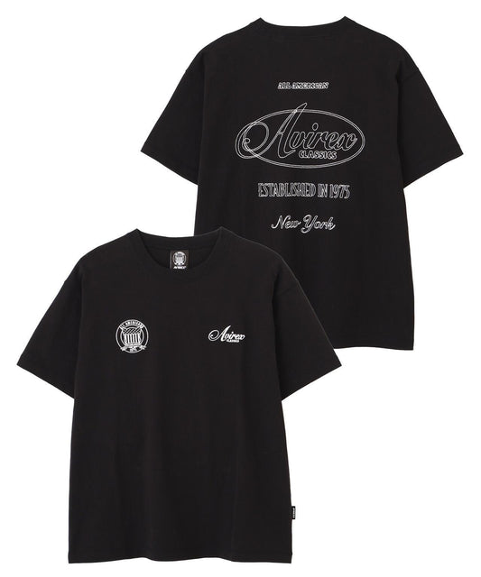 STITCH EMBROIDERY LOGO T-SHIRT T恤