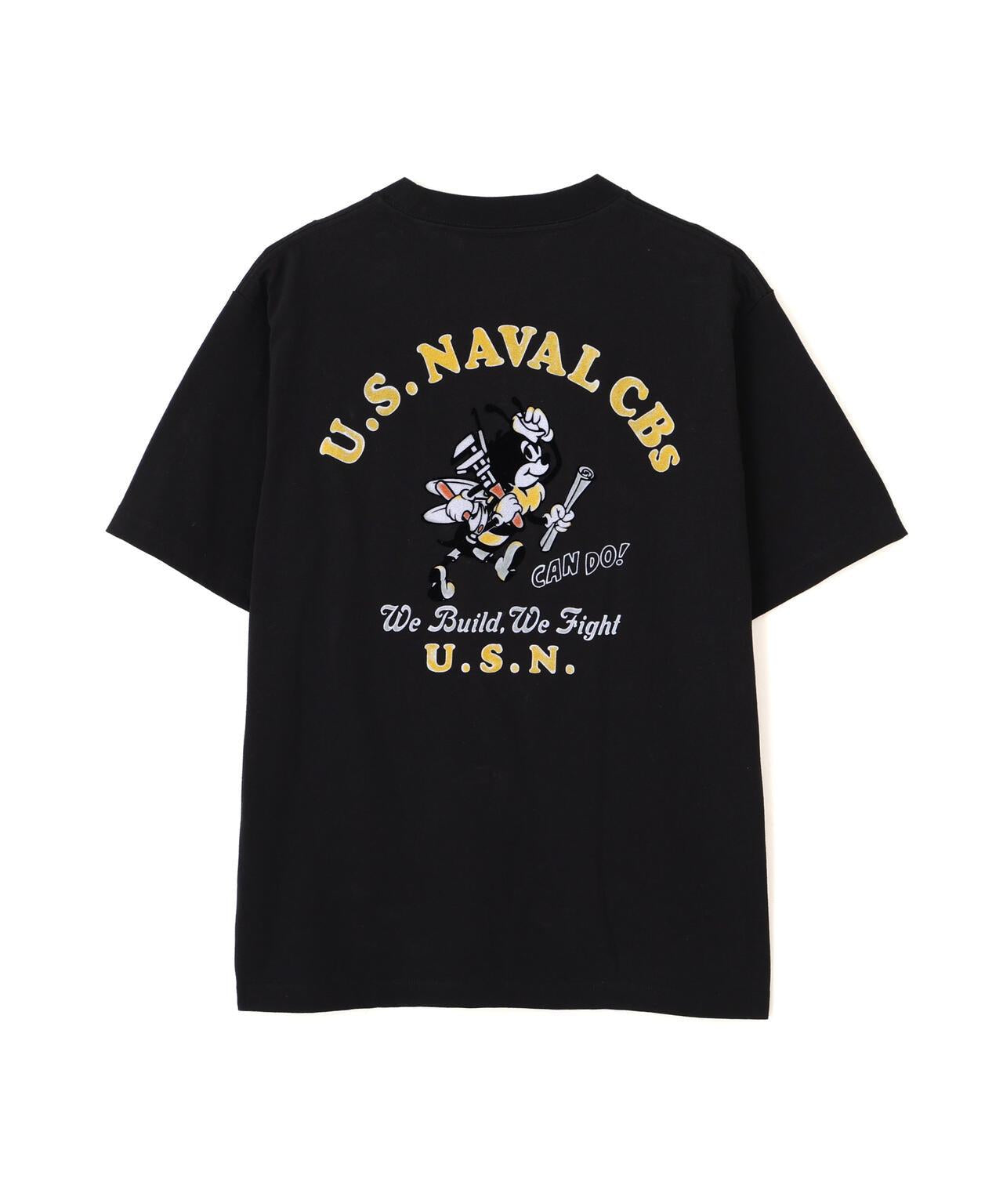U.S. NAVAL CBs FLOCKY T恤