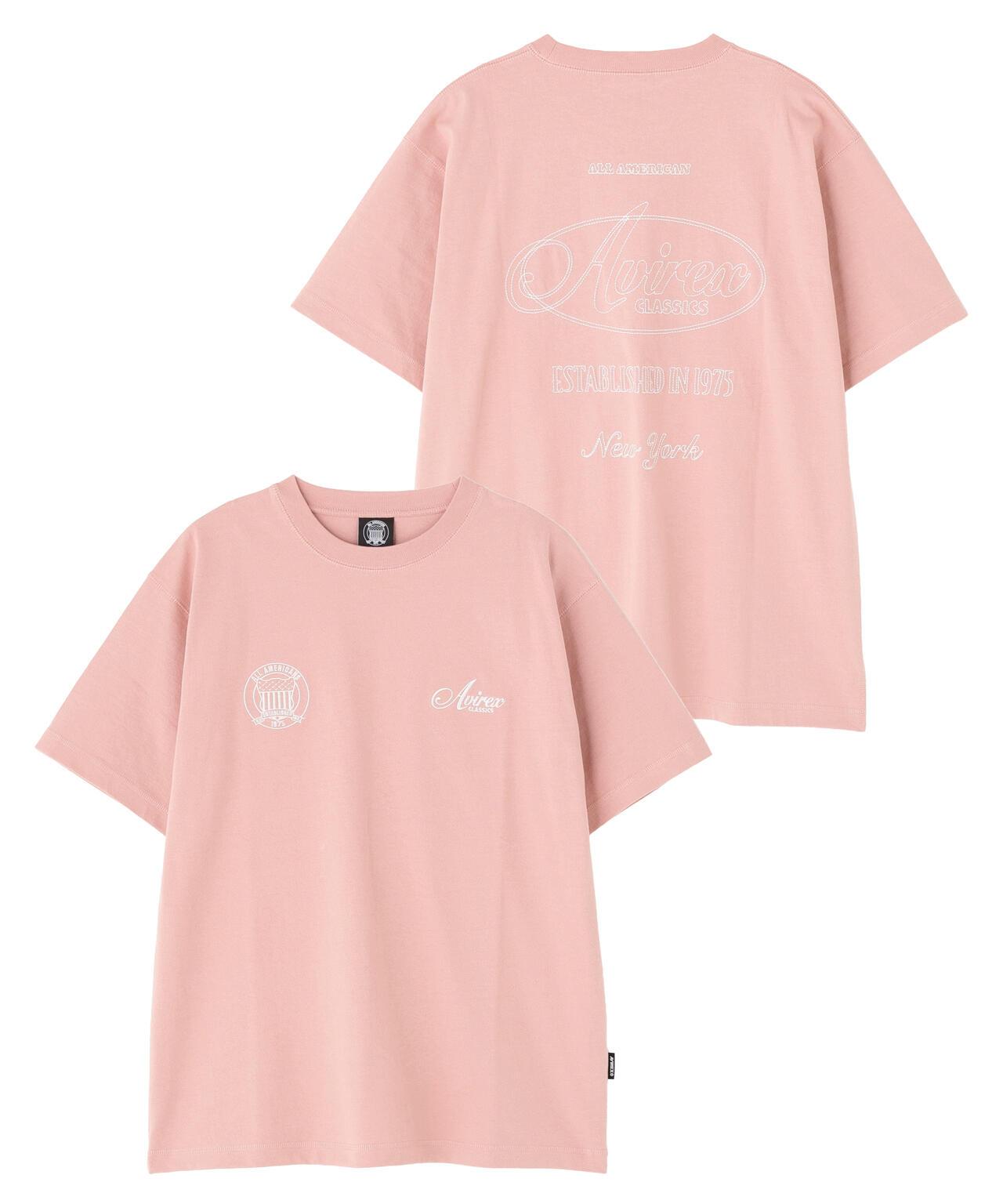 STITCH EMBROIDERY LOGO T-SHIRT T恤