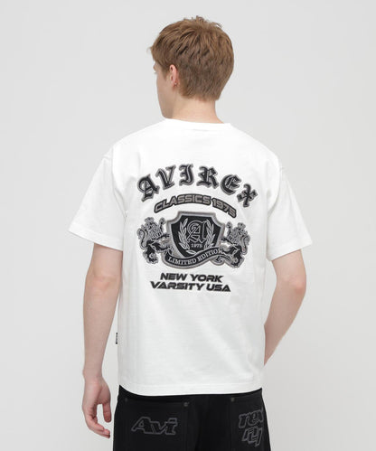 VARSITY T-SHIRT "SELECTED AUTHORITY" T恤