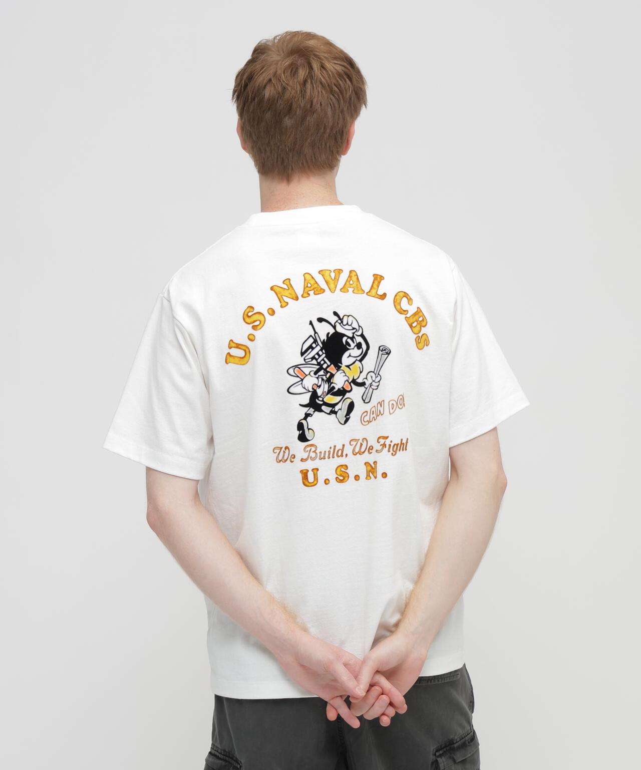 U.S. NAVAL CBs FLOCKY T恤