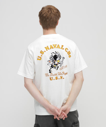U.S. NAVAL CBs FLOCKY T恤