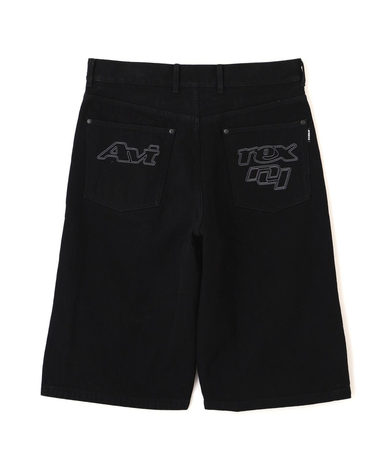 GOALERS EMBROIDERY DENIM 刺繡牛仔短褲