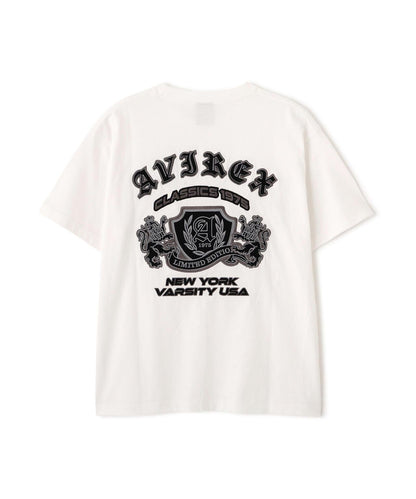 VARSITY T-SHIRT "SELECTED AUTHORITY" T恤