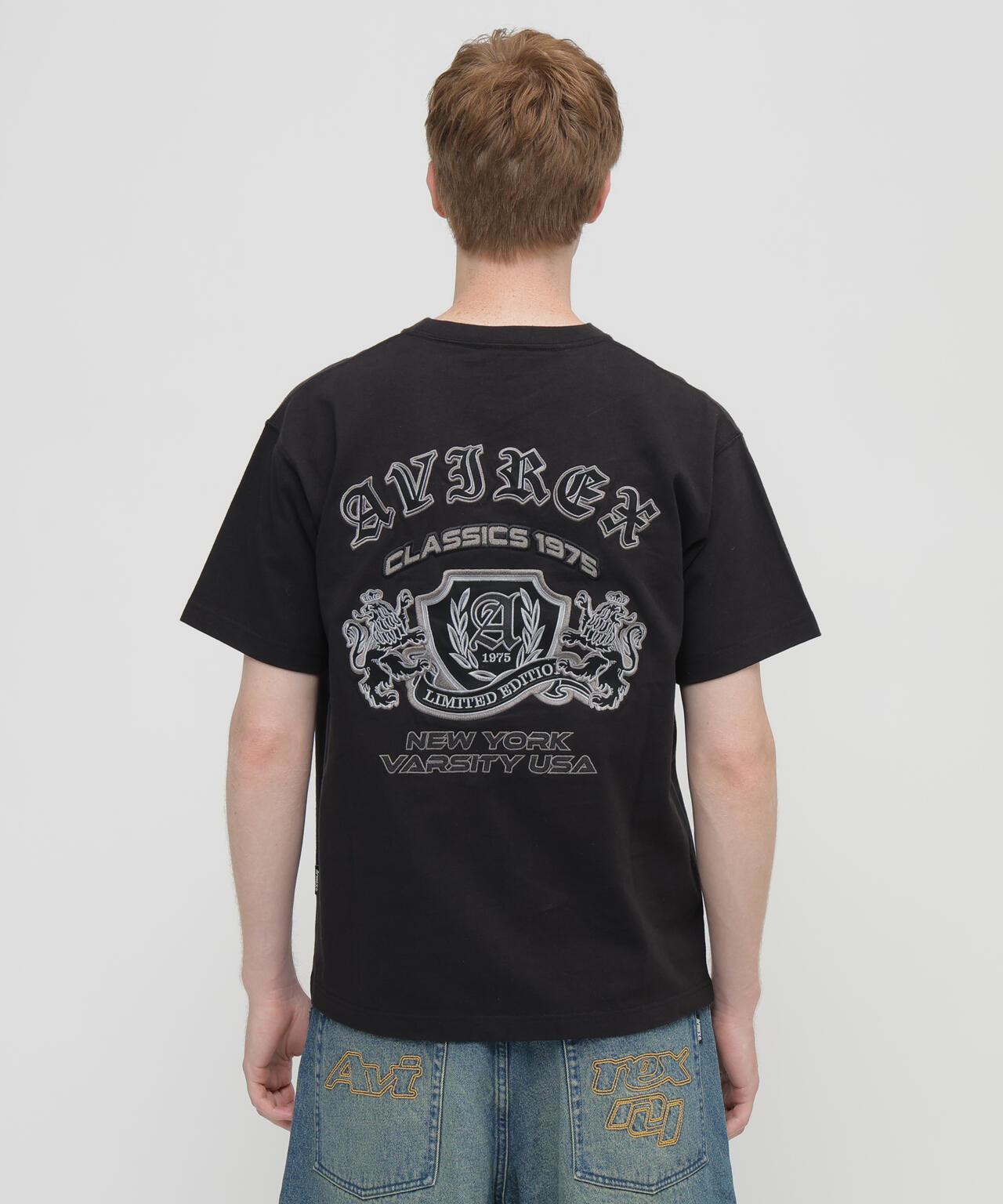 STITCH EMBROIDERY LOGO T-SHIRT T恤