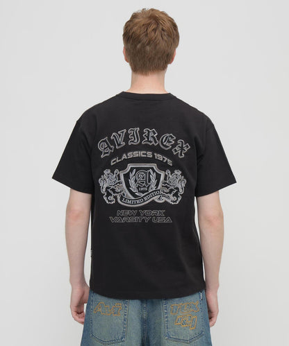 STITCH EMBROIDERY LOGO T-SHIRT T恤